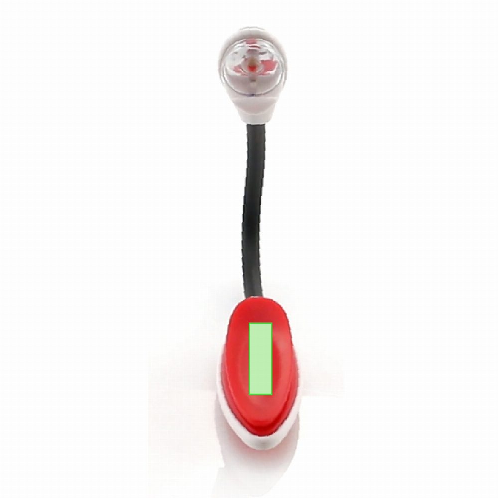 Branding diagram for LED reading lamp Lektura – In the clamp