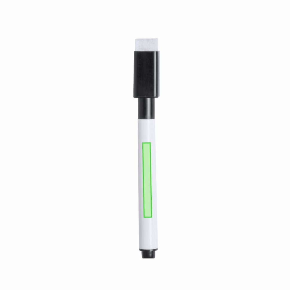 Branding diagram for Magnetic whiteboard Yupit – In the body of the stylus