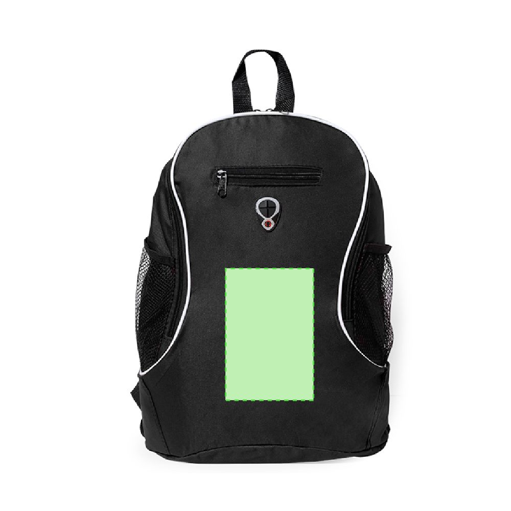 Branding diagram for Backpack Humus – Centering main surface