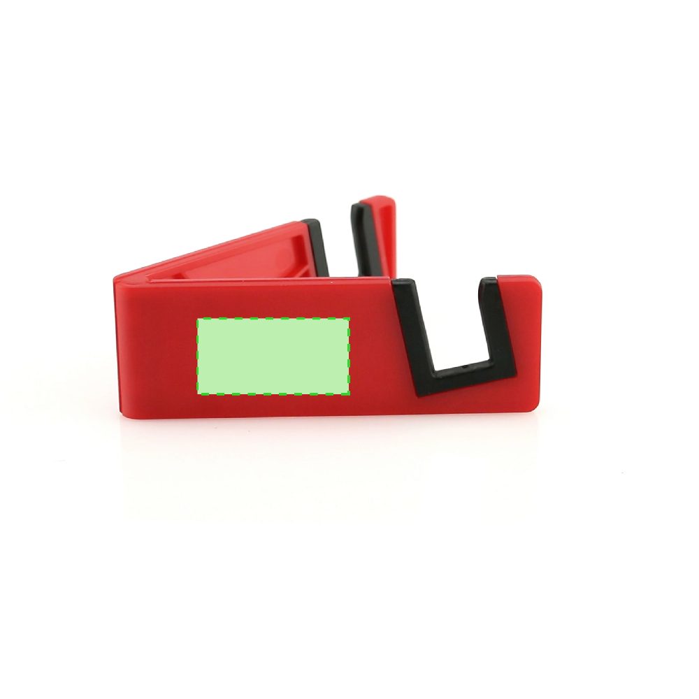 Branding diagram for Mobile phone stand foldable Laxo – On page A