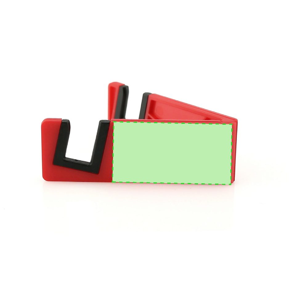 Branding diagram for Mobile phone stand foldable Laxo – On the B-side