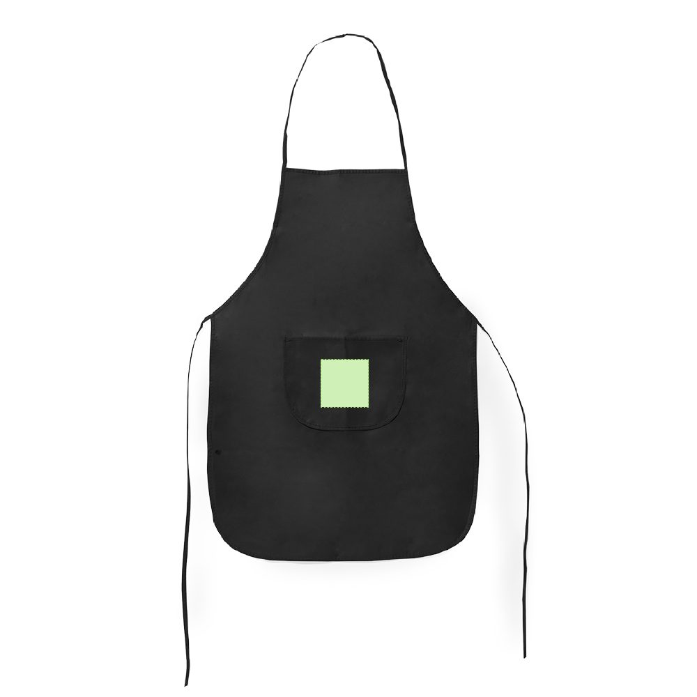 Druckskizze für Schürze aus Vliesstoff Vanur – In der Tasche