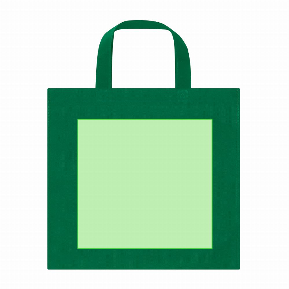 Branding diagram for Non-woven shopping bags Nox – Side B, central