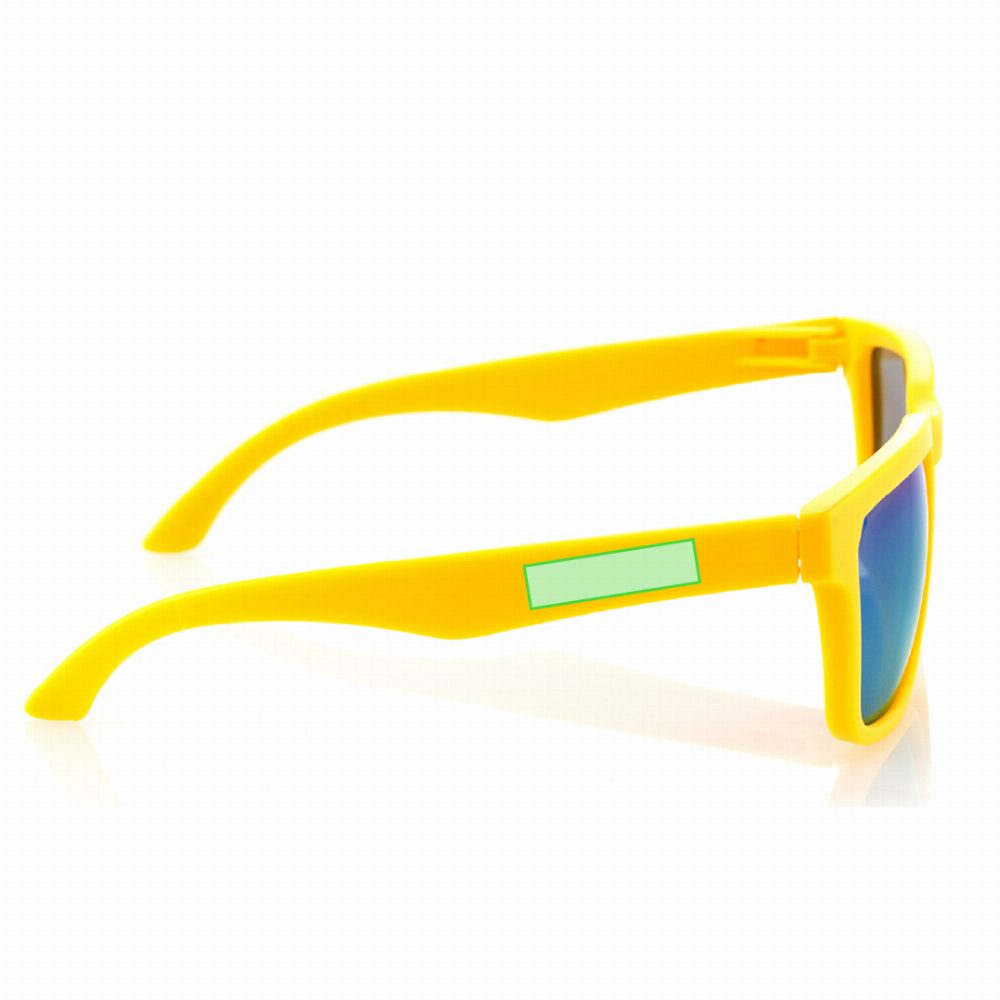 Branding diagram for Sunglasses Bunner – On the left pen