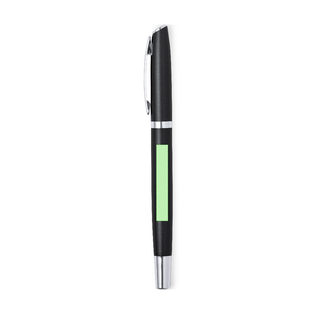 Branding diagram for Writing set with ballpoint pen and ink roller Lumix – Area 11