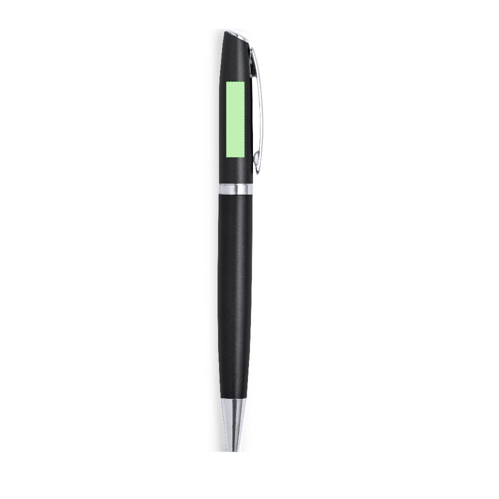 Branding diagram for Writing set with ballpoint pen and ink roller Lumix – Area 2