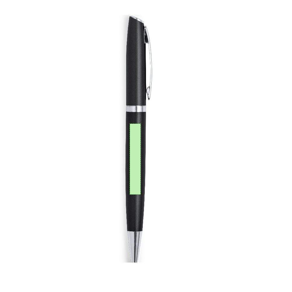 Branding diagram for Writing set with ballpoint pen and ink roller Lumix – Area 5