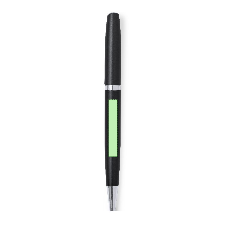 Branding diagram for Writing set with ballpoint pen and ink roller Lumix – Area 6