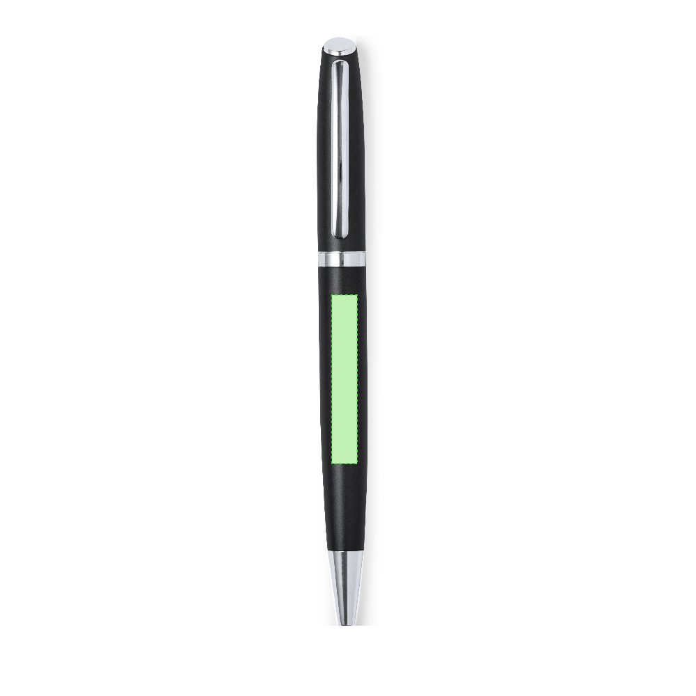 Branding diagram for Writing set with ballpoint pen and ink roller Lumix – Area 7