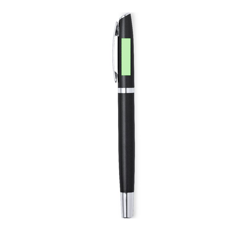 Branding diagram for Writing set with ballpoint pen and ink roller Lumix – Area 8