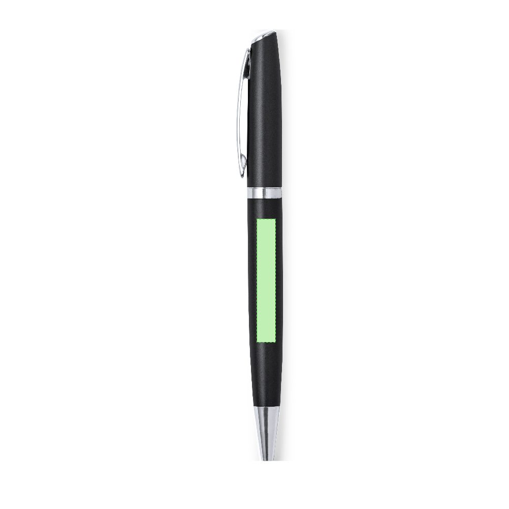 Branding diagram for Writing set with ballpoint pen and ink roller Lumix – Area 4