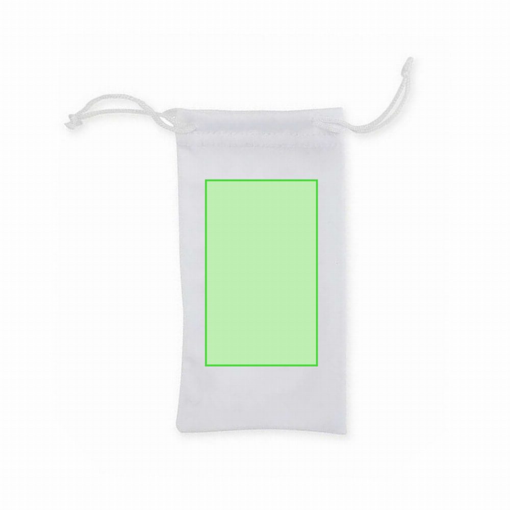 Branding diagram for Cord cable protective sheath for sublimation printing Ekain – Central marking surface