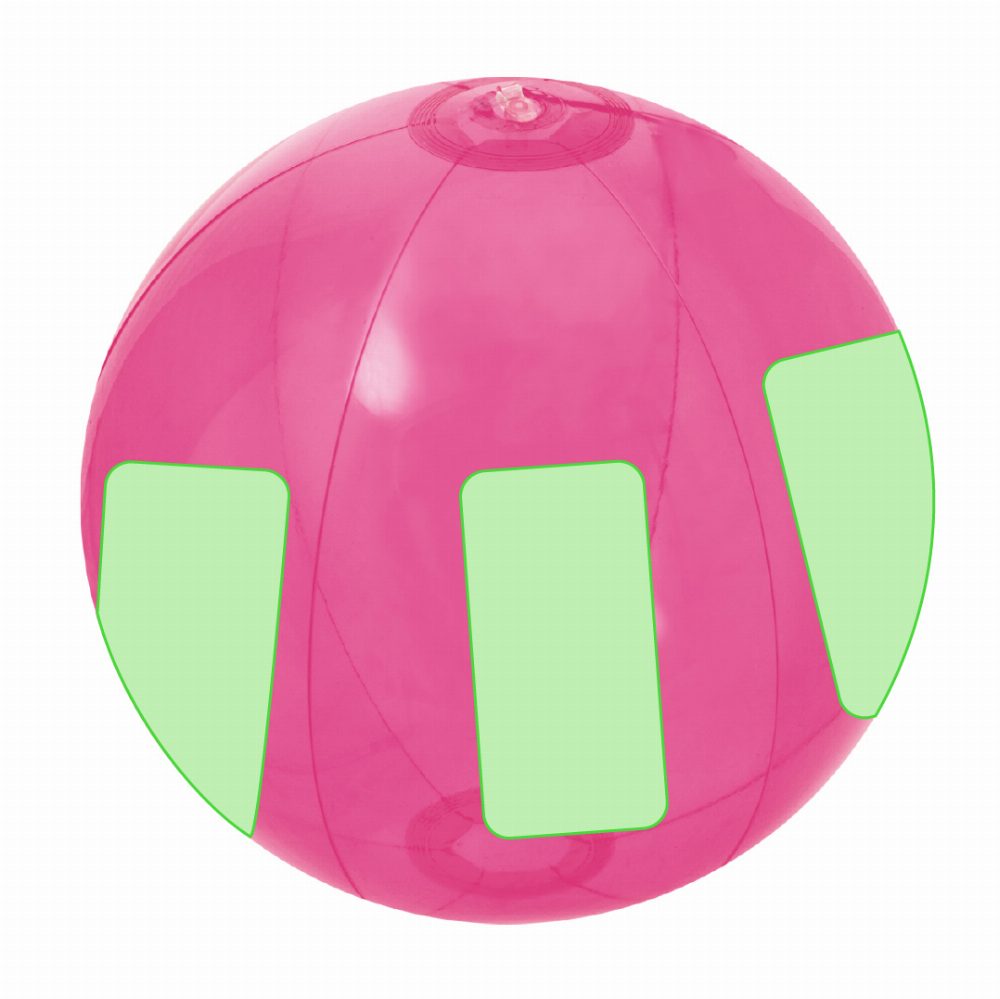 Branding diagram for Beach ball Nemon – From the second panel