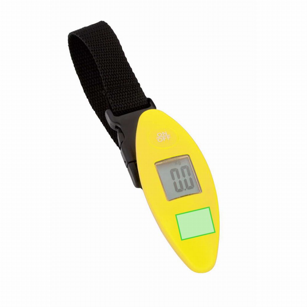Branding diagram for Luggage scales Blanax – Below the screen