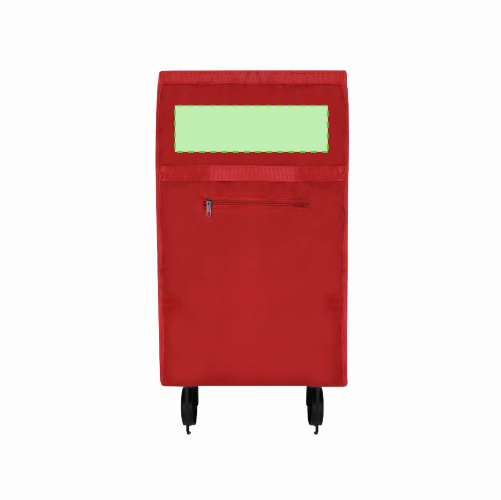 Branding diagram for Shopping trolley Fasty – In the upper