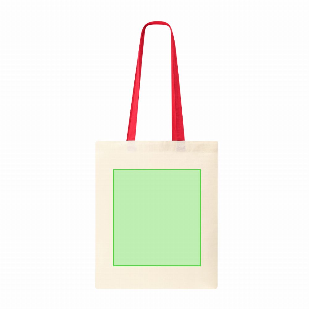 Branding diagram for Cotton shopping bag Fuzox – Side B, central