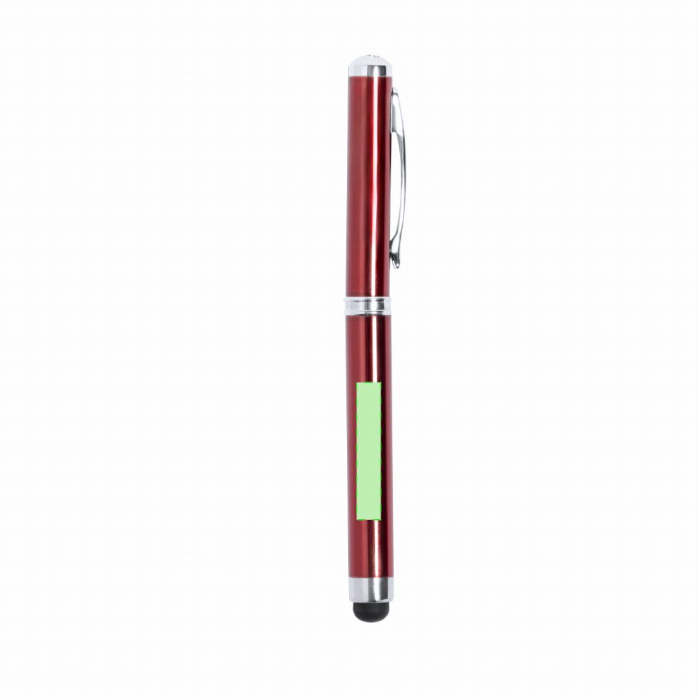 Druckskizze für Kugelschreiber mit Laserpointer aus Metall Snarry – Fläche 4