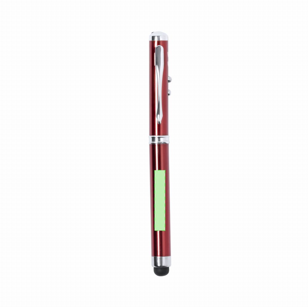 Druckskizze für Kugelschreiber mit Laserpointer aus Metall Snarry – Fläche 6