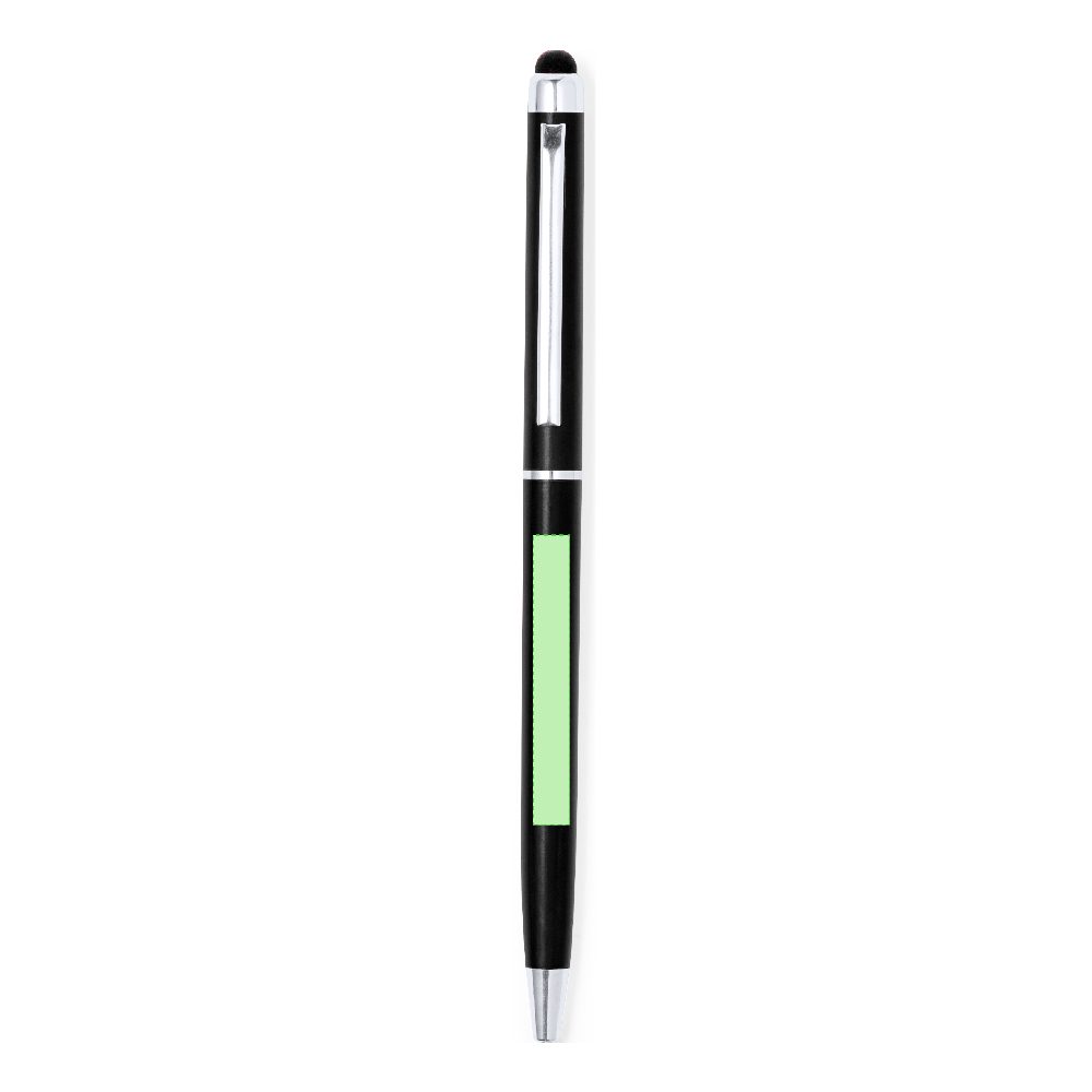 Druckskizze für Touchpen Kugelschreiber aus Aluminium Byzar – Fläche 7