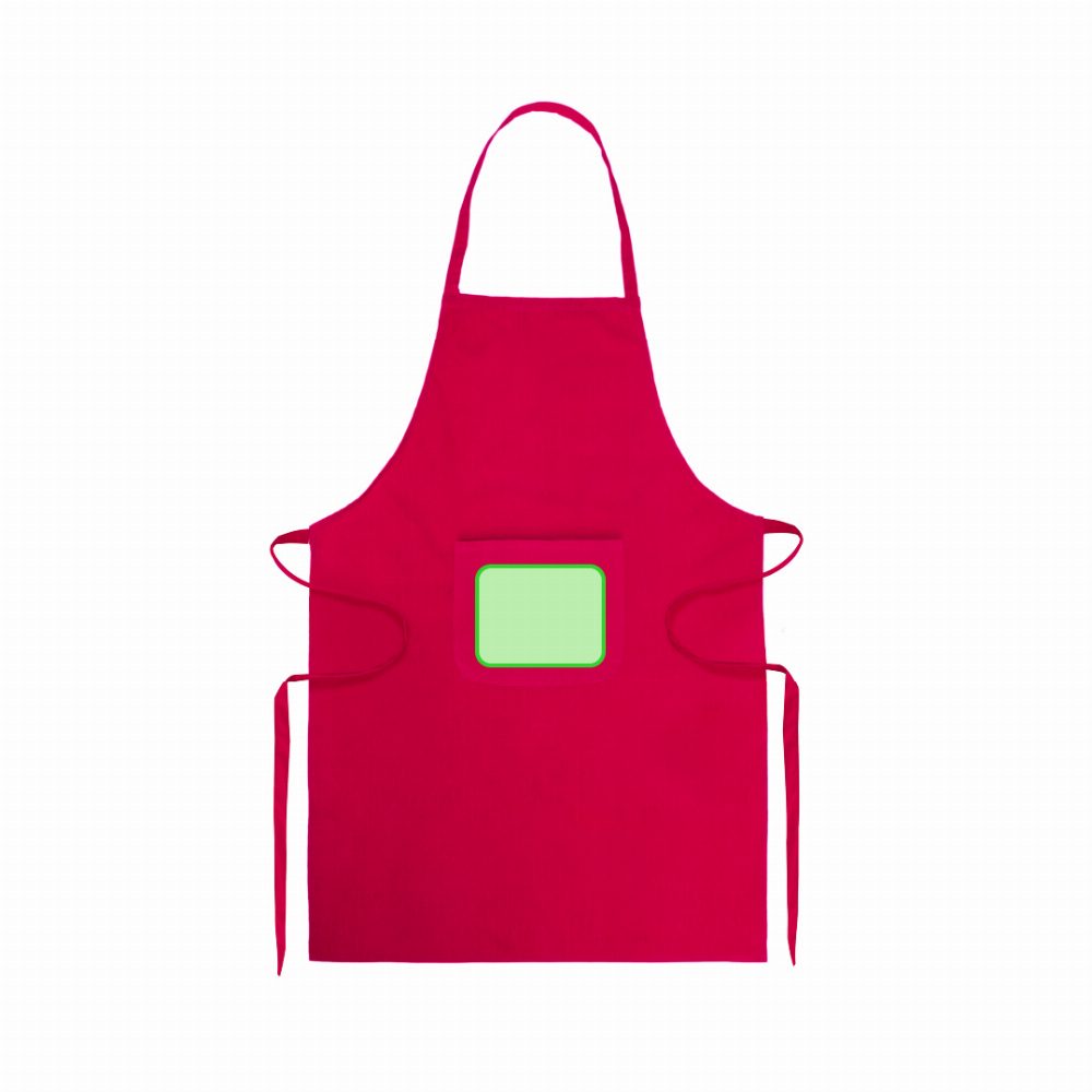 Branding diagram for Cotton apron Xigor – In the bag