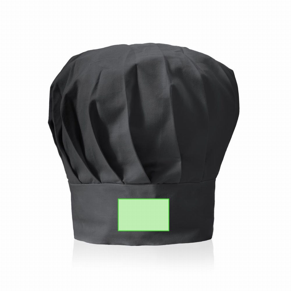 Branding diagram for Cooking hat Nilson – Front
