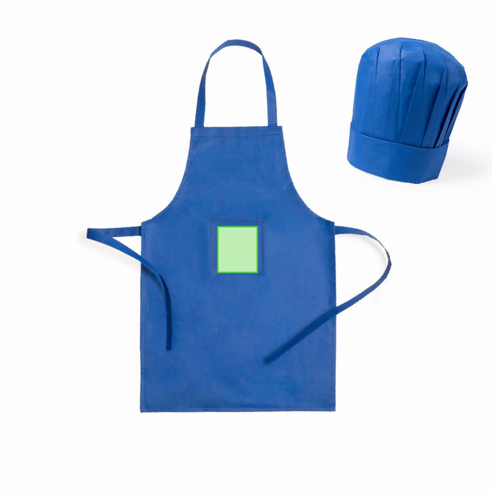 Branding diagram for Winter set with hat and gloves Legox – In the pocket of her apron