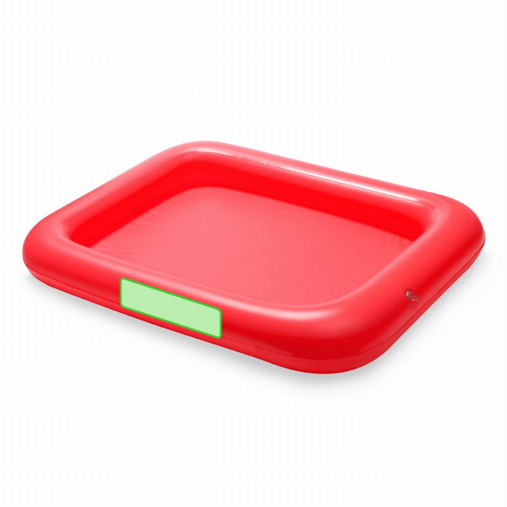 Druckskizze für Aufblasbarer Schwimmtisch Pelmax – Seitlich