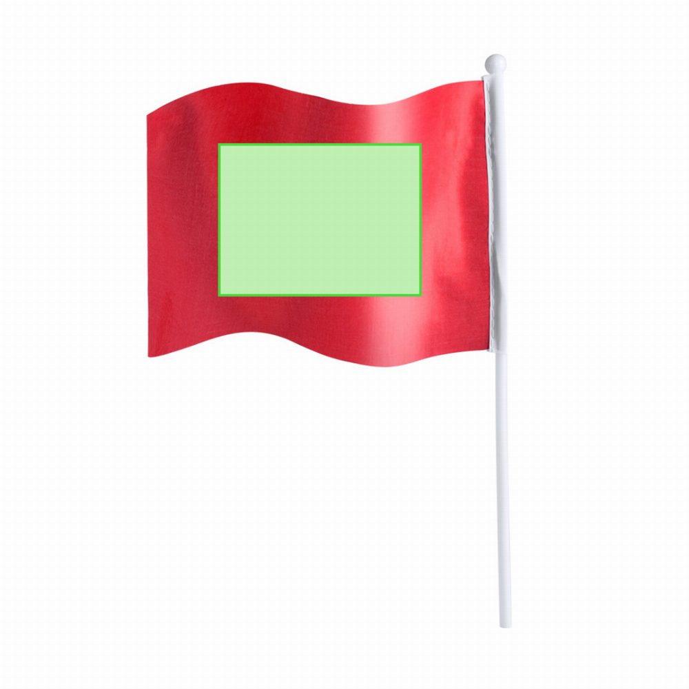 Branding diagram for France hand flag Rolof – Centered on the flag