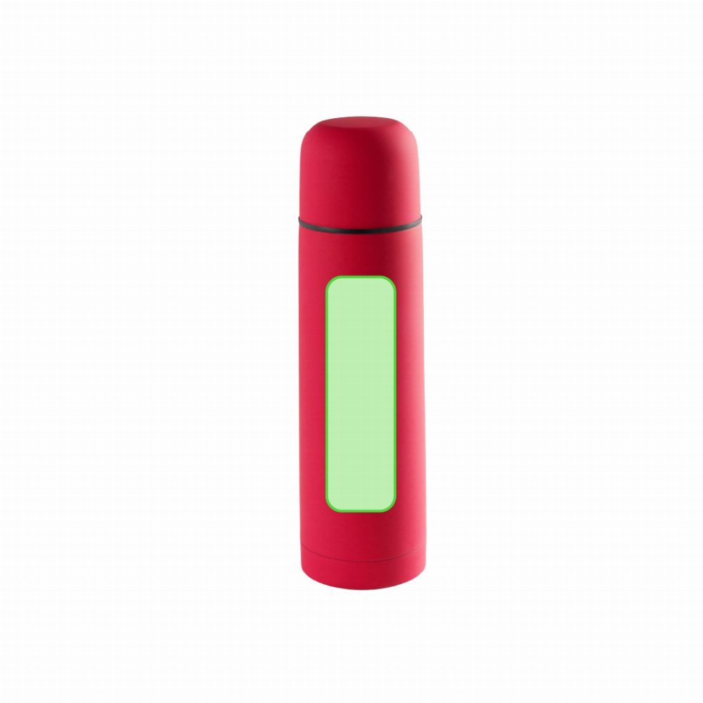 Branding diagram for Stainless steel thermal bottle, 500 ml Hosban – Area 1