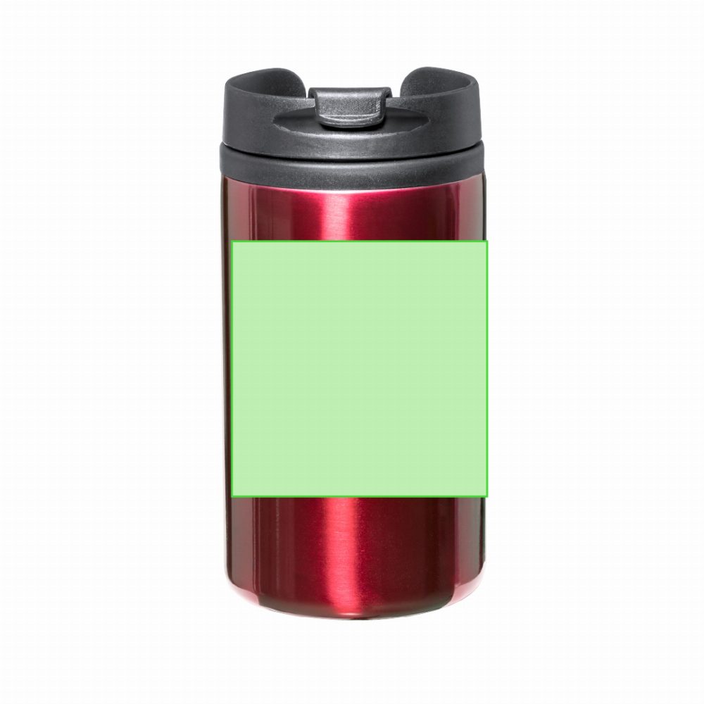 Branding diagram for Stainless steel thermal beakers, 290 ml Citrox – Front