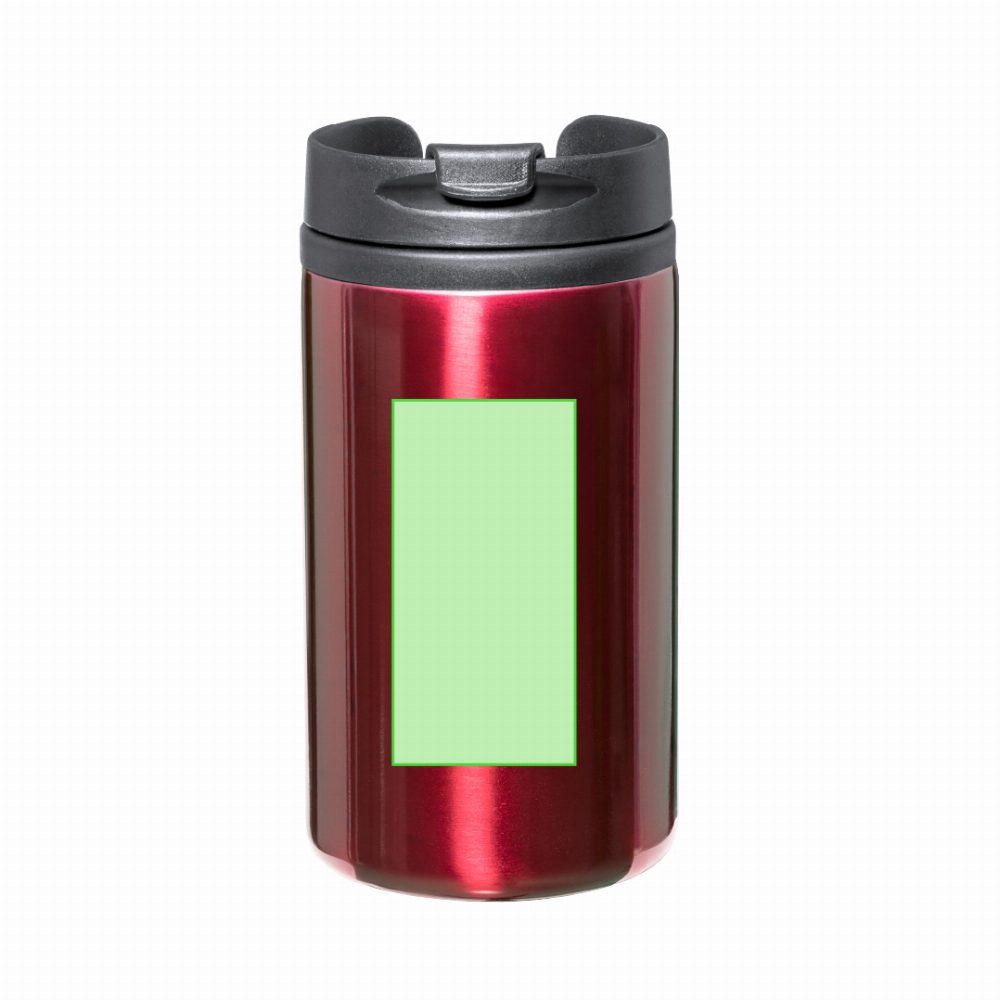 Branding diagram for Stainless steel thermal beakers, 290 ml Citrox – Front end