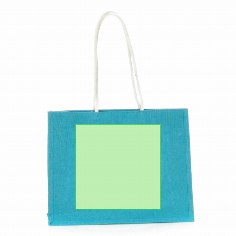 Branding diagram for Shopping bag of jute Hintol – Page A