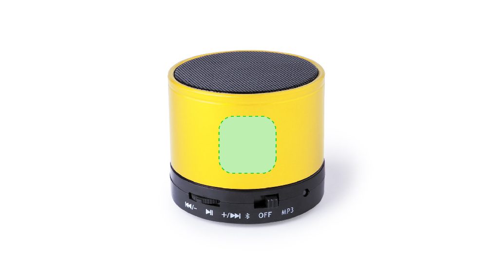 Branding diagram for Bluetooth speaker 3 W Martins – Sideways