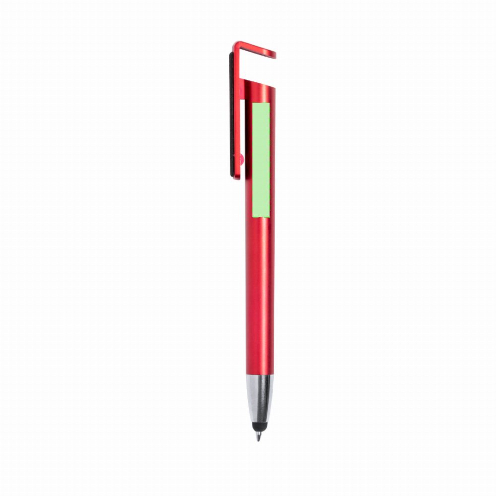 Branding diagram for Touches for ballpoint pens with mobile phone holder Finex – Area 1