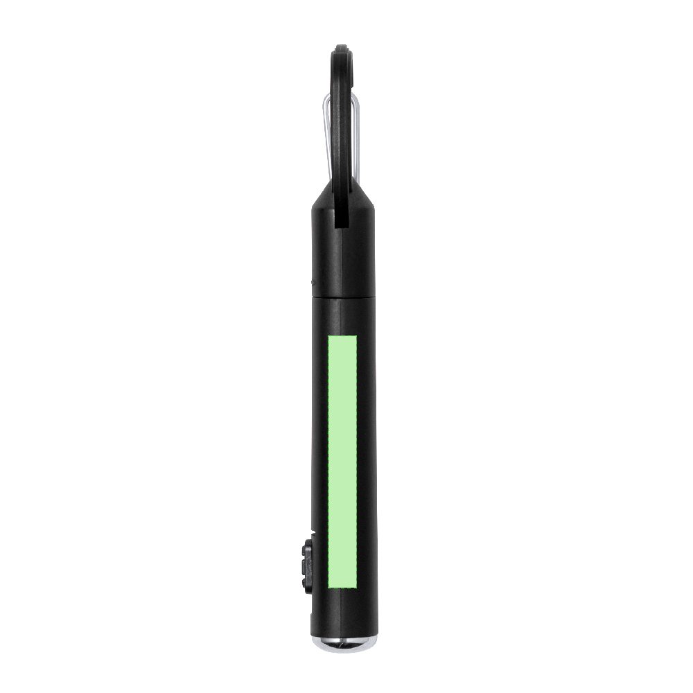 Branding diagram for Ballpoint pens with LED light Krujer – Area 3