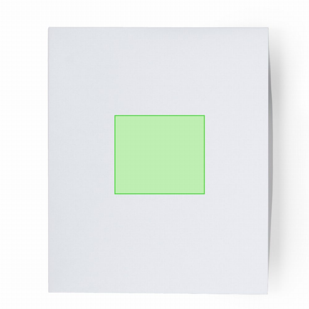 Branding diagram for Notebook set with ballpoint pen Marden – Presentation box