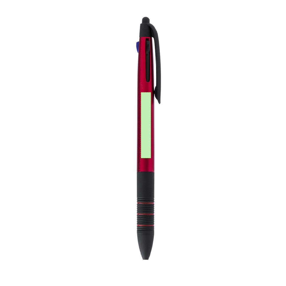 Branding diagram for Multi-coloured touches on ballpoint pens Betsi – Area 2