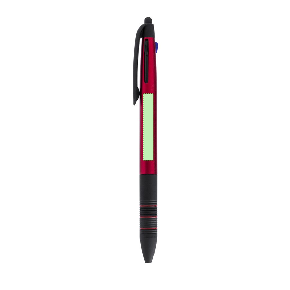 Branding diagram for Multi-coloured touches on ballpoint pens Betsi – Area 1