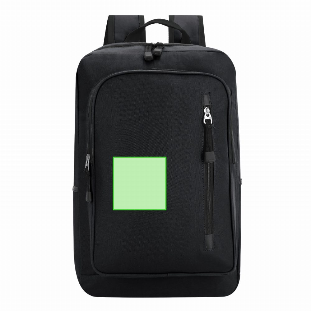 Druckskizze für Laptop Rucksack 15 Zoll Donovan – Auf der Vorderseite der Packung