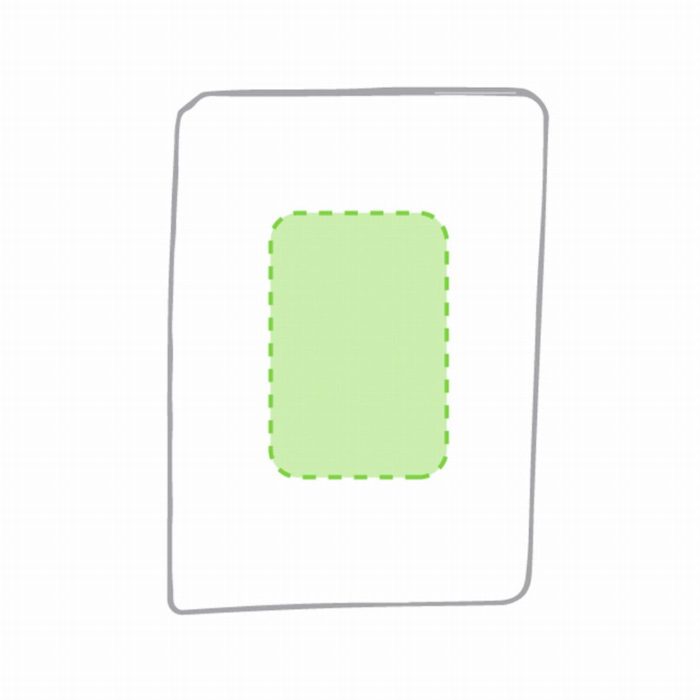 Branding diagram for Card cases of artificial leather Brigit – Front
