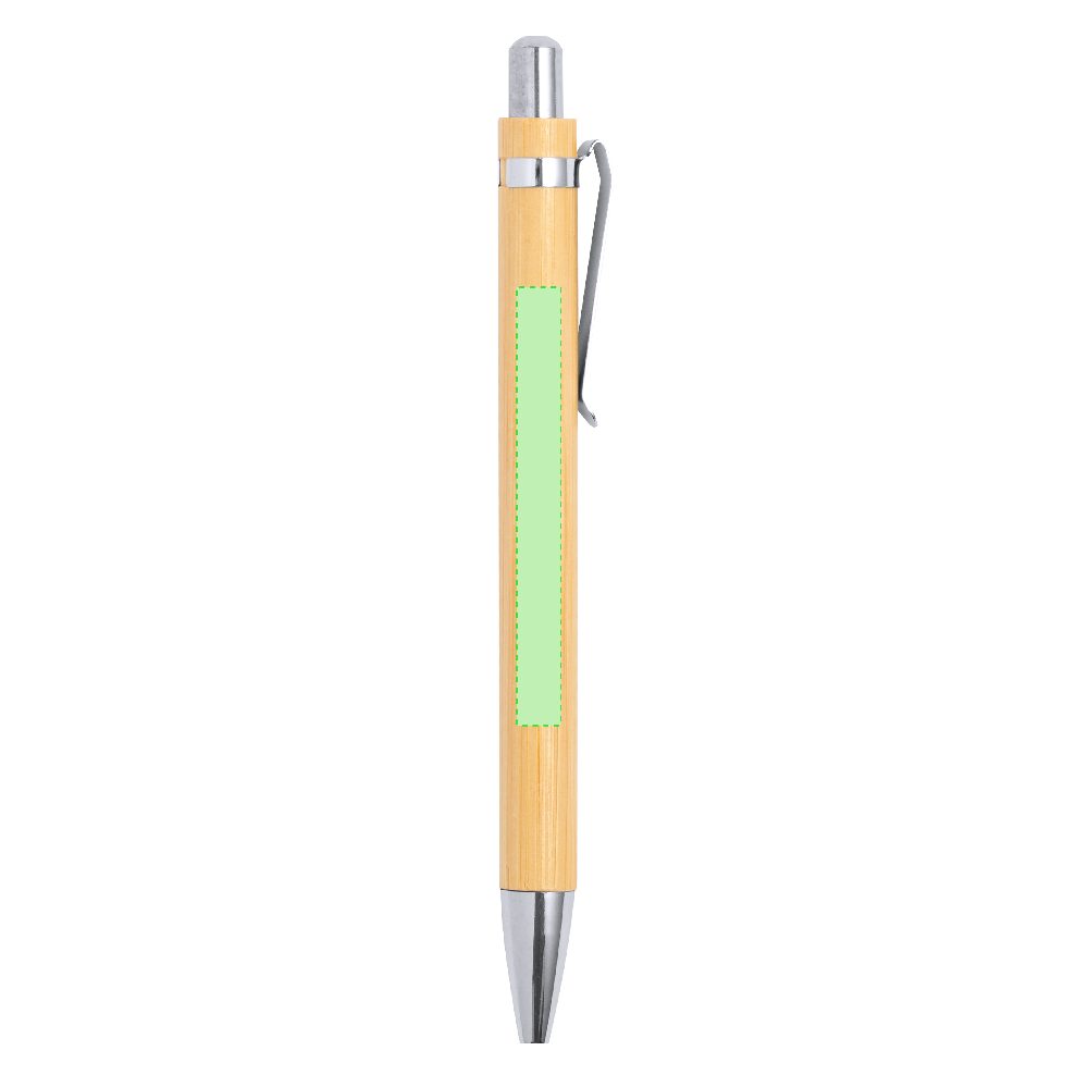 Branding diagram for Writing set with ballpoint pen and pencil Heleon – Area 2