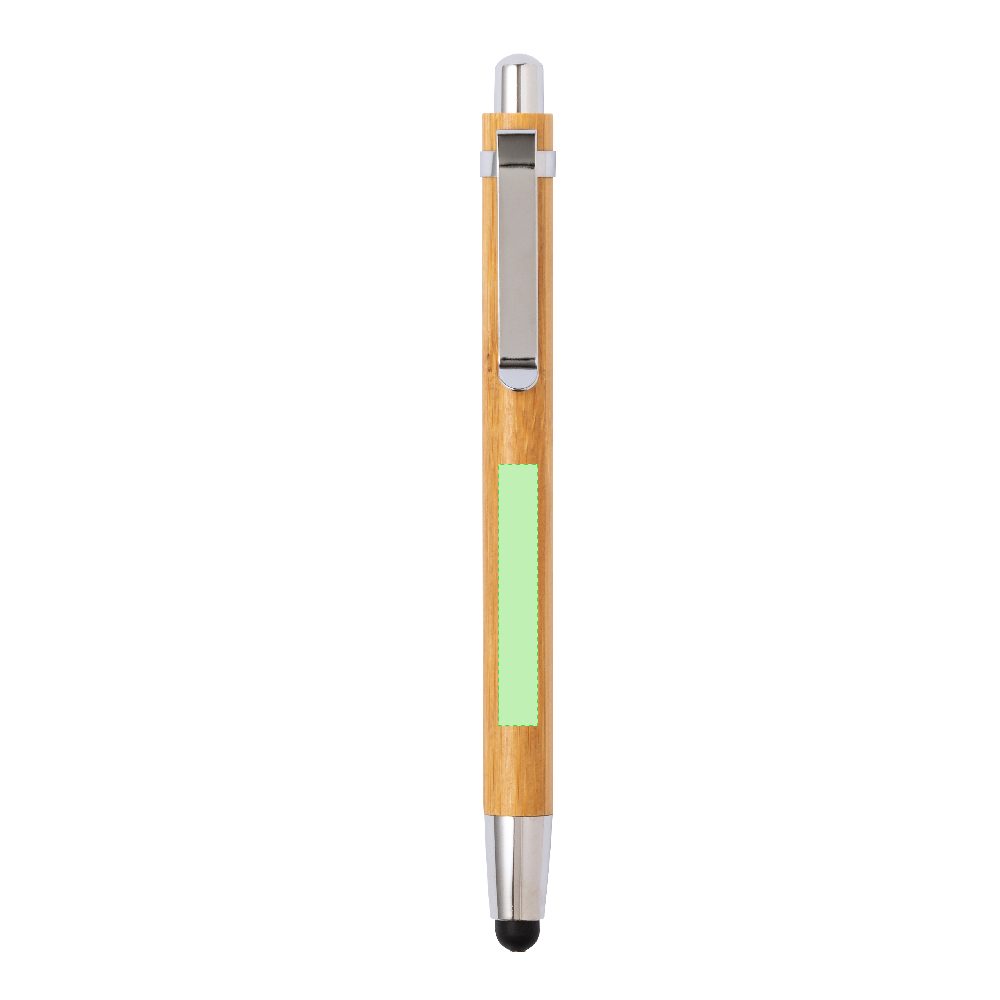 Branding diagram for Writing set with ballpoint pen and pencil Heleon – Area 8