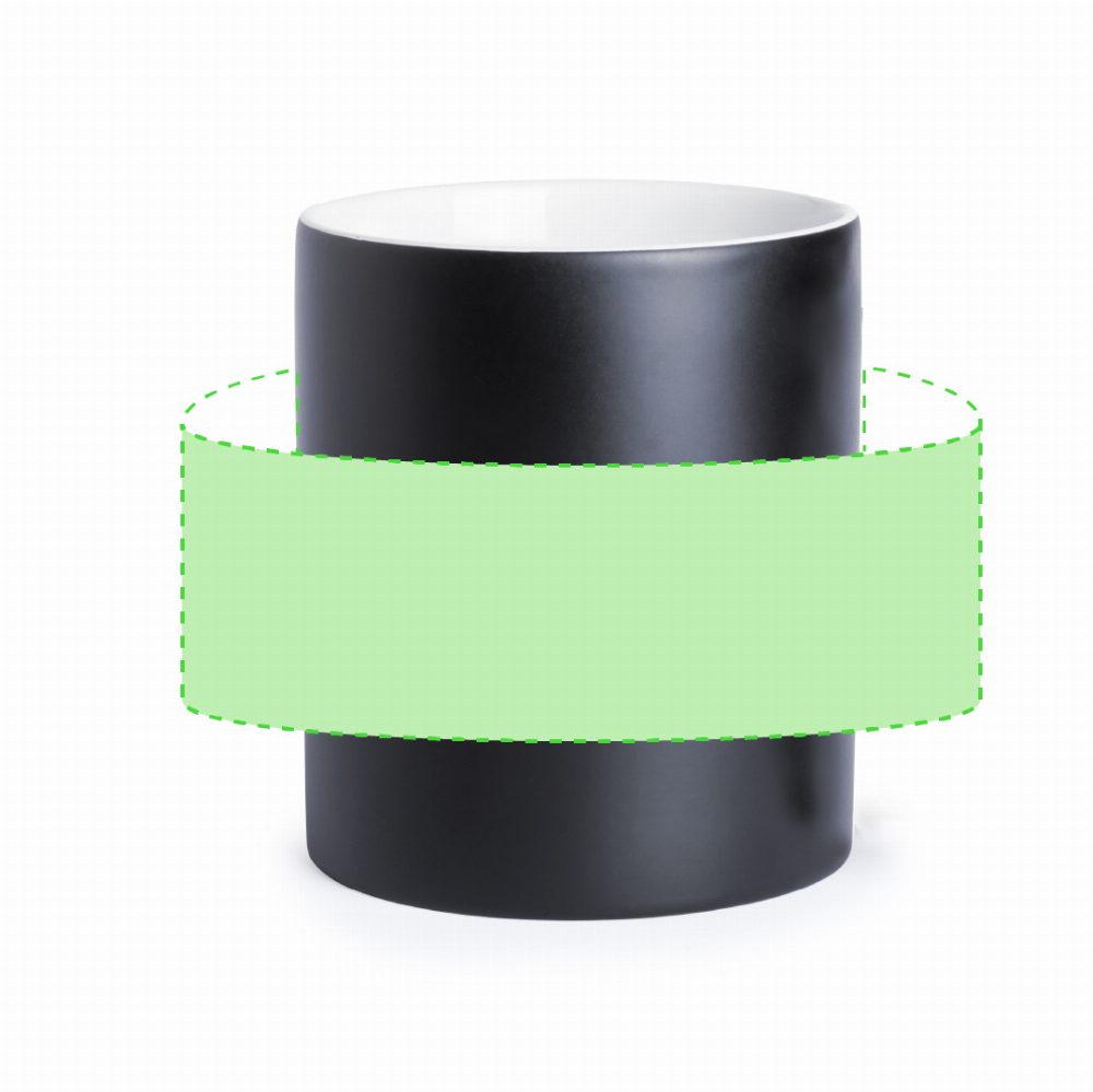 Druckskizze für Keramiktasse 350 ml Lousa – rund um die Tasse