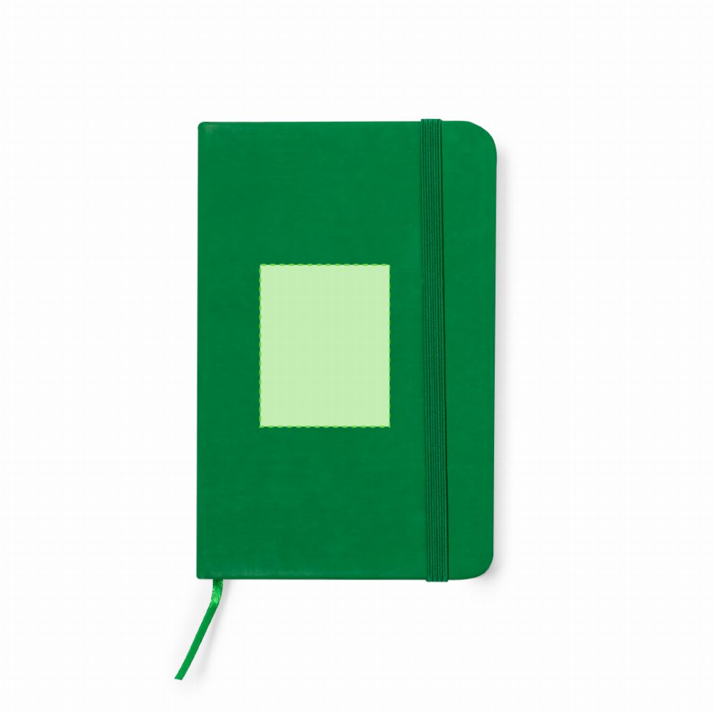 Druckskizze für Notizbuch aus Kunstleder, liniert Kinelin – Fläche 3