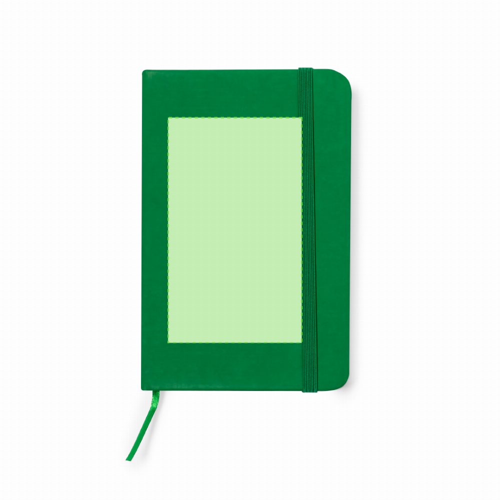 Druckskizze für Notizbuch aus Kunstleder, liniert Kinelin – Fläche 5
