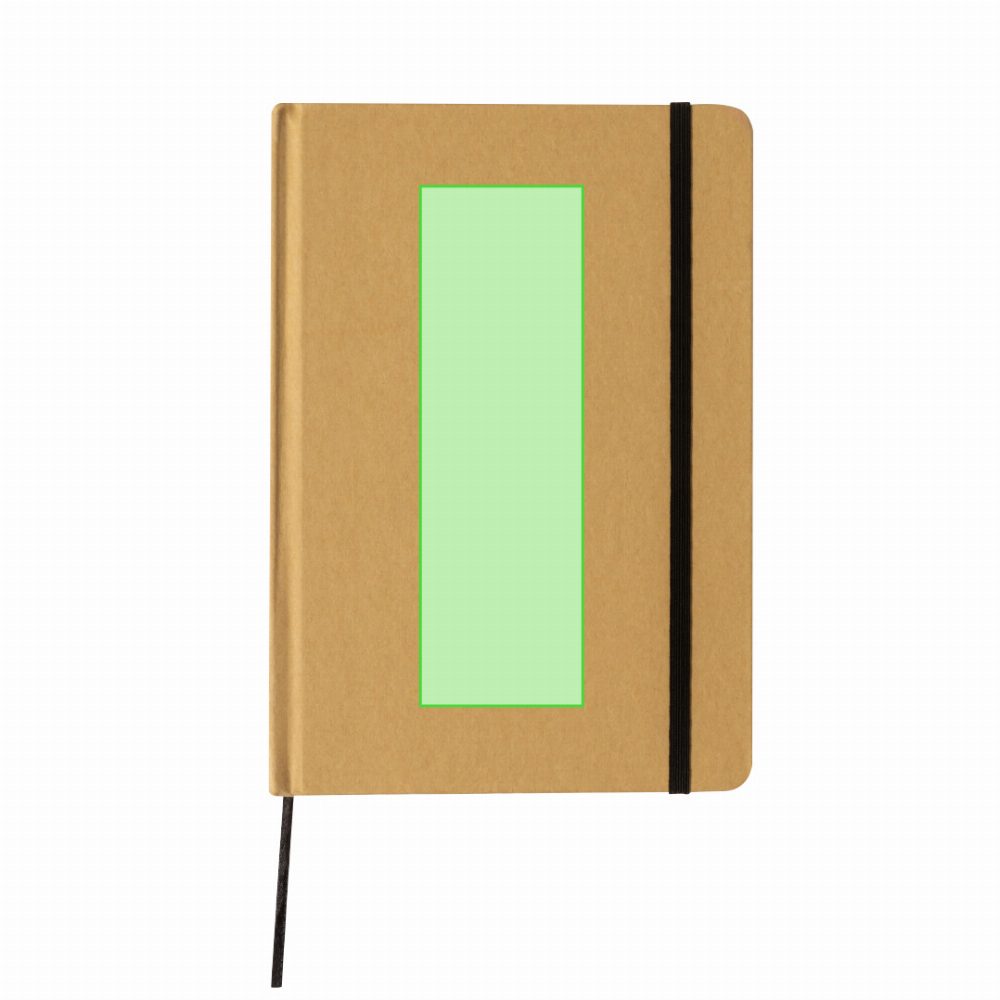 Druckskizze für Notizbuch aus Recyclingkarton, A5 Raimok – Einband