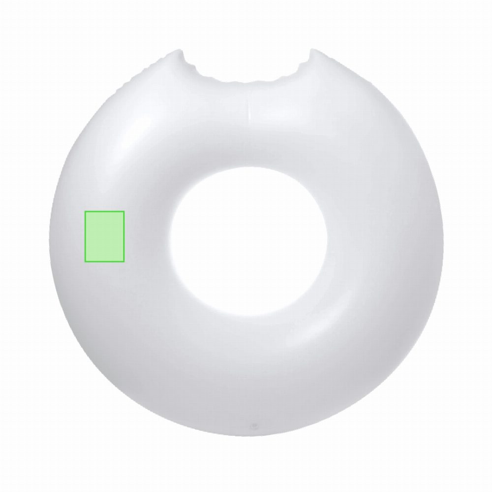 Branding diagram for Air mattresses Donutk – Left side