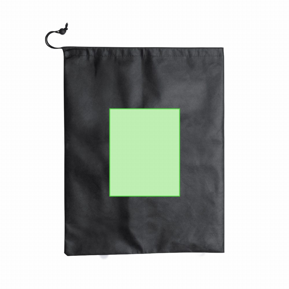 Branding diagram for Non-woven drawstring bag Cuper – On page A