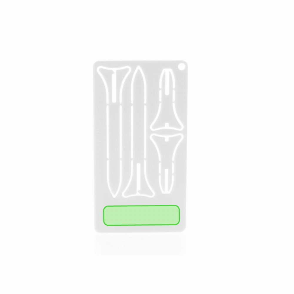 Branding diagram for Golf Tea Cards Tunker – Base