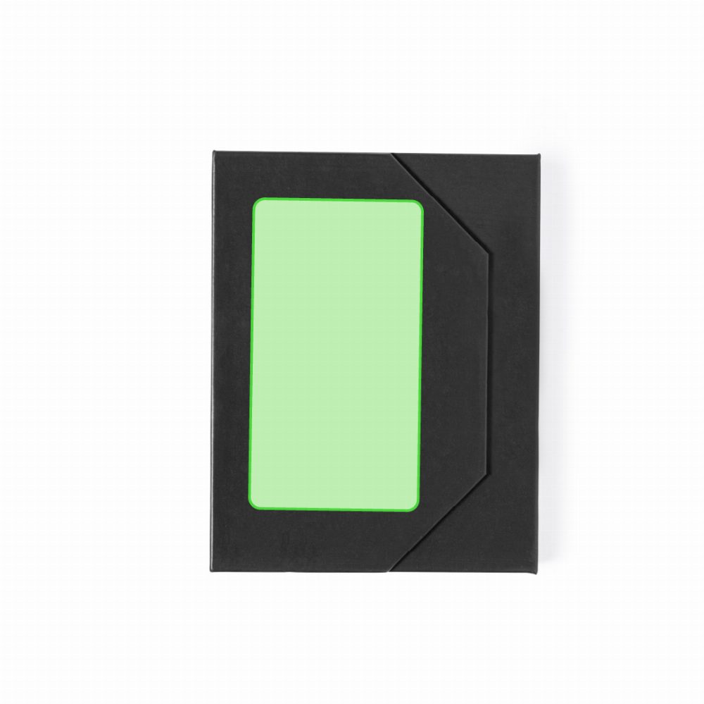 Branding diagram for Golf accessories set Grent – Presentation box